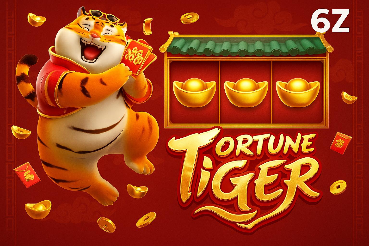 Fortune Tiger é um jogo imperdível no 6Z Casino