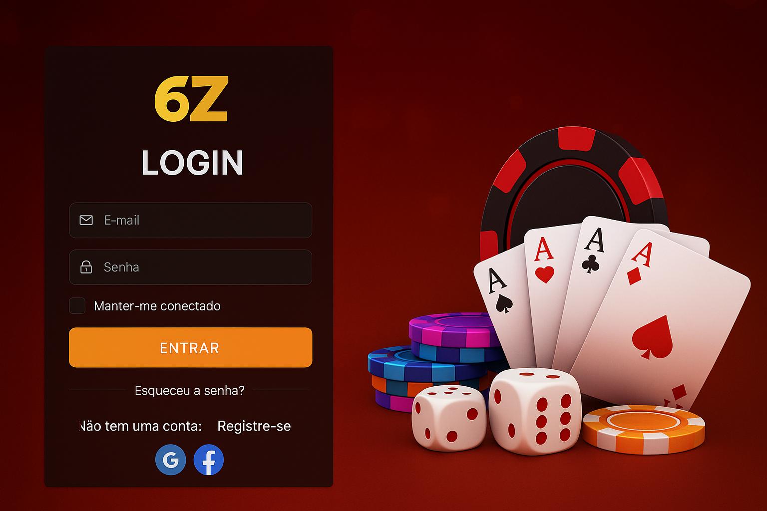 Criar uma nova Conta no plataforma 6Z  